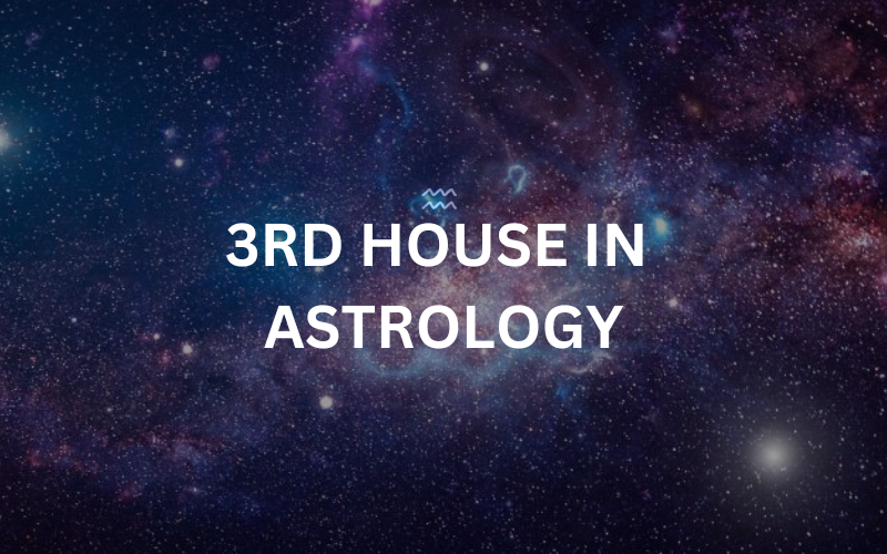 You are currently viewing 3RD HOUSE IN ASTROLOGY