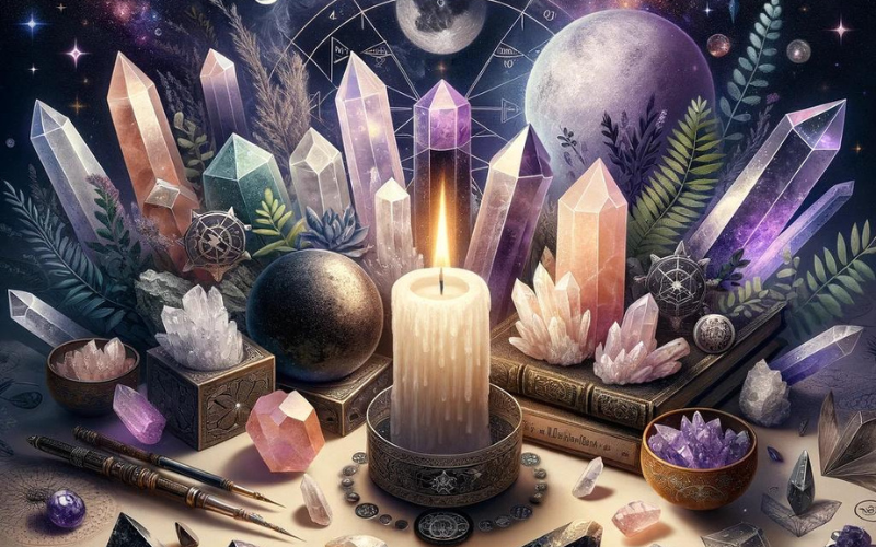 You are currently viewing How to Use Crystals in Witchcraft: A Beginner’s Guide for Magical Practices