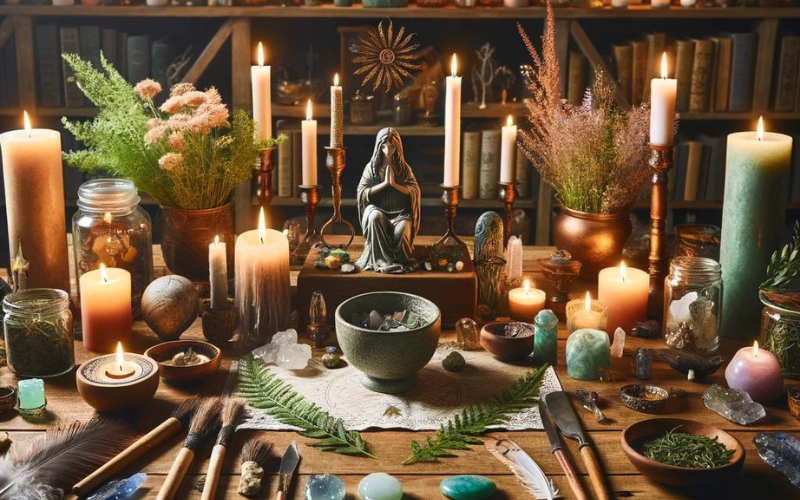 You are currently viewing Witchcraft Altar Tips: Setting Up Your Sacred Space