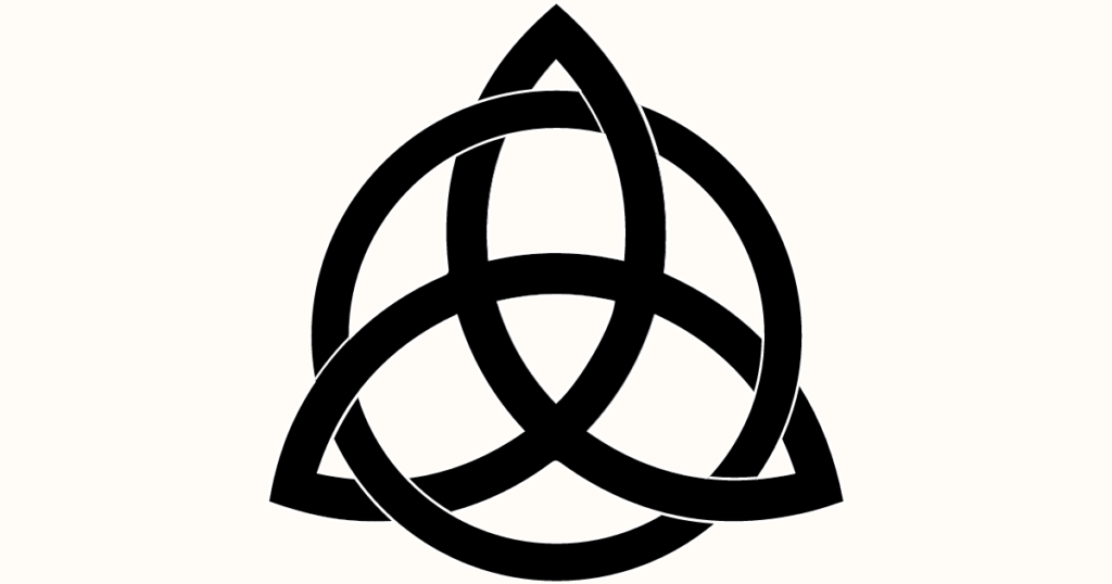 Triquetra witchcraft symbol meaning