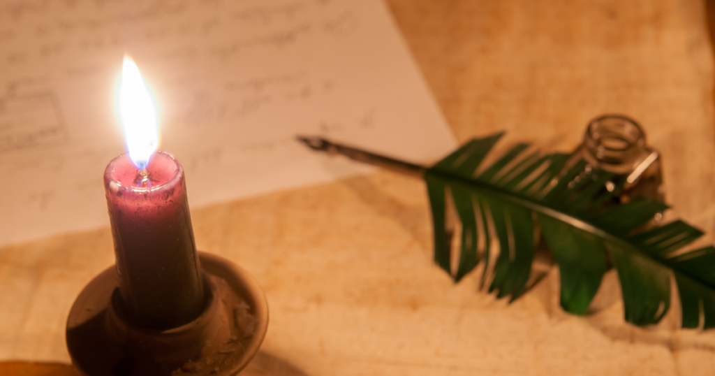 5 witchcraft rituals - writing what you are grateful for