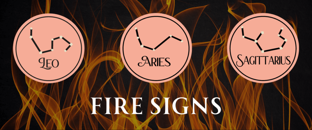 Fire signs in astrology