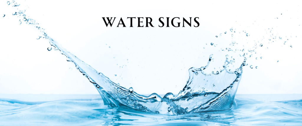 Water Signs in astrology